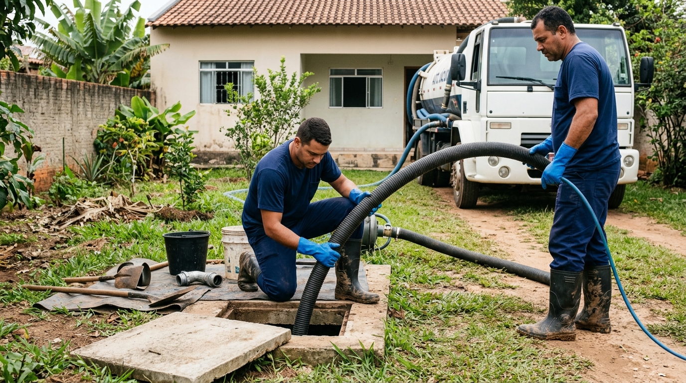 Esgotamento de fossa em Fortaleza-CE